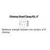 8″ Chimney Band Clamp Kit