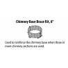 8″ Chimney Base Brace Kit