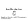 3/4″ Brass Swing Check Valve