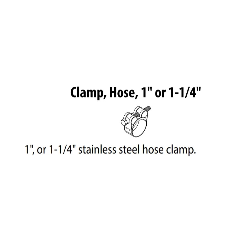 Central Boiler Clamp, 1-1/4"