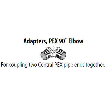 PEX 90° Brass 1" Elbow