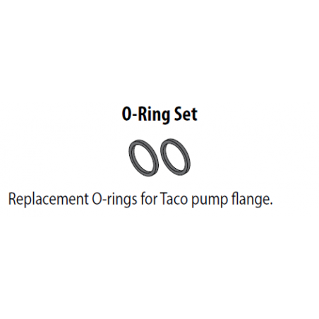 O-Ring Set for Taco pump flange