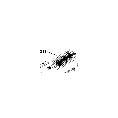 Replacement Flue Brush M175- E2300