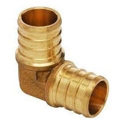 PEX 90° Brass 1/2" Elbow