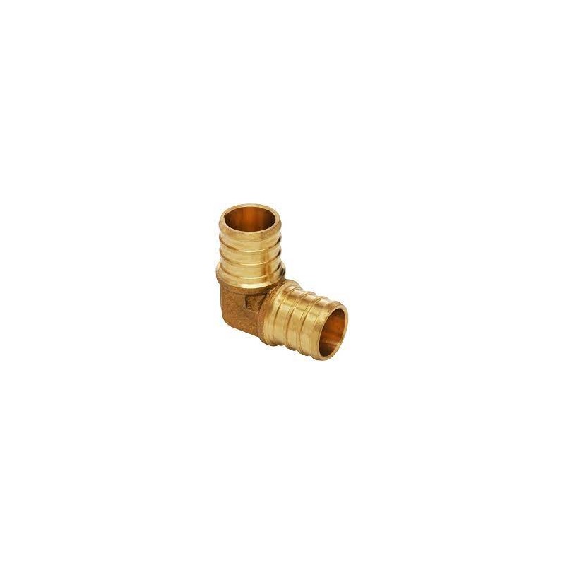 PEX 90° Brass 1/2" Elbow