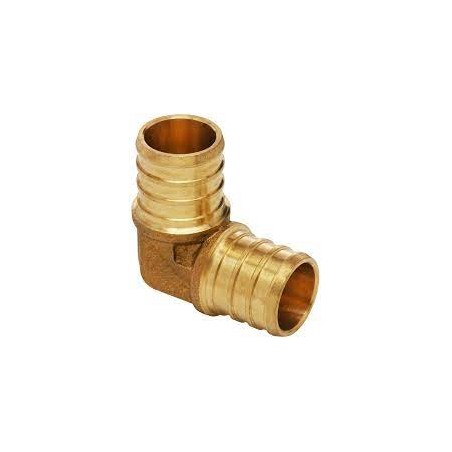 PEX 90° Brass 1/2" Elbow