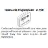 Thermostat programmable de 24 volts usagé