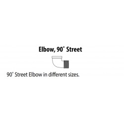 90˚ Street Elbow, 3/4"