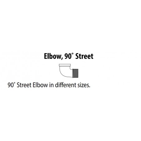 90˚ Street Elbow, 3/4"