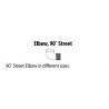 90˚ Street Elbow, 3/4"