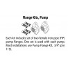 Pump Flange Kit, 1″