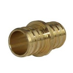 PEX Coupling, 1" Brass