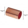 Copper Coupling, 3/4" sweat x 3/4" sweat fittings