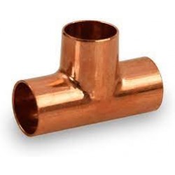 Tee, Copper Pipe, 1" x 1" x...