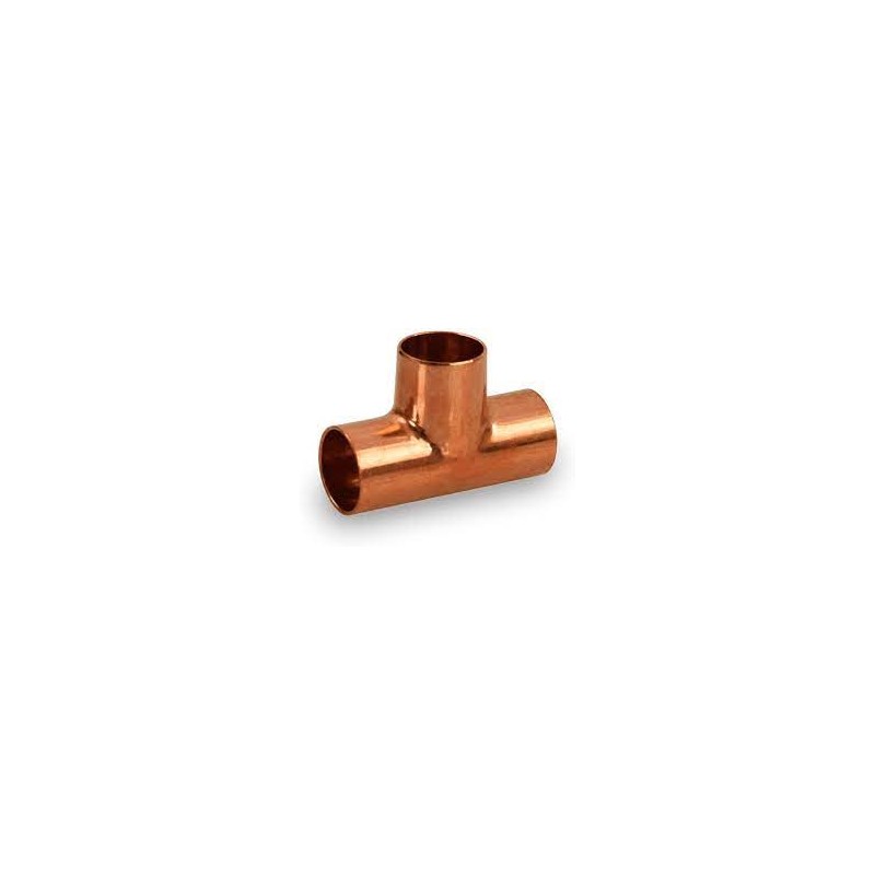 Tee, Copper Pipe, 1" x 1" x 1" sweat fittings