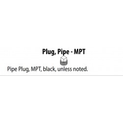 Pipe Plug, 1-1/4" MPT