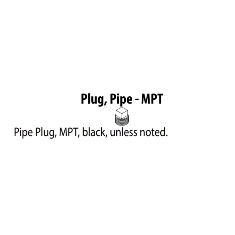 Pipe Plug, 1-1/4" MPT