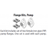 Pump Flange Kit, 3/4"