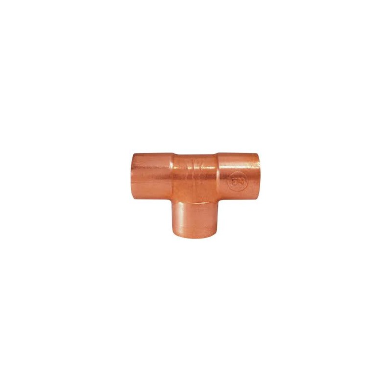 Tee, Copper Pipe, 3/4" x 3/4" x 3/4" sweat fittings