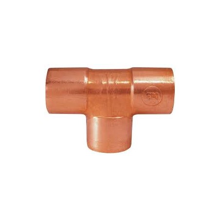 Tee, Copper Pipe, 3/4" x 3/4" x 3/4" sweat fittings