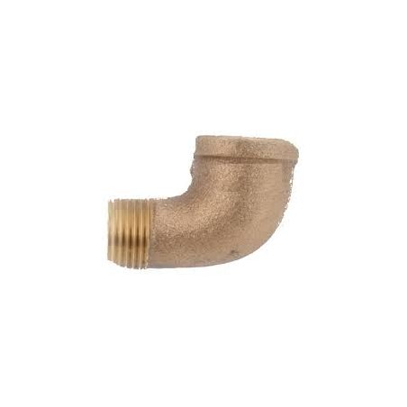 90˚ Street Elbow, Brass, 3/4"