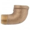 90˚ Street Elbow, Brass, 3/4"