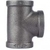 Tee, Black, 1-1/4" NPT