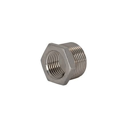 Hex Bushing, 3/4" x 1/2" NPT