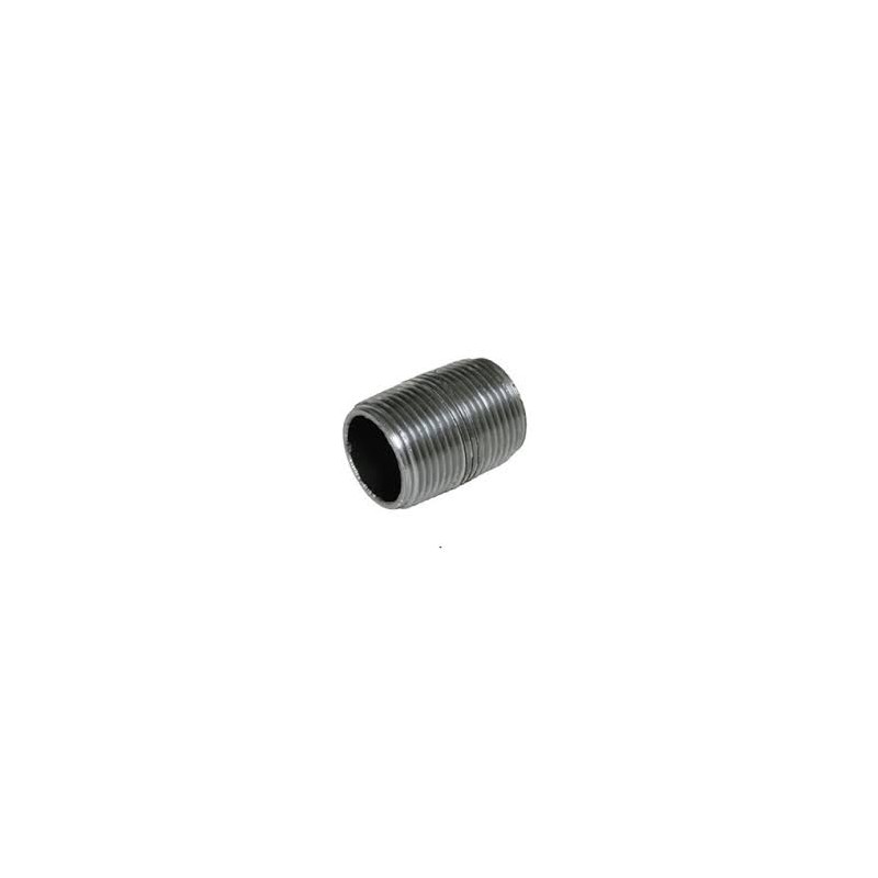 Nipple, 1-1/4" x close