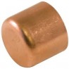 Copper End Cap, 1" sweat fitting