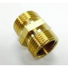 Brass Adapter, 3/4" male hose x 3/4" male pipe