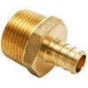 PEX Adapter, 1/2" PEX x 3/4" MIP fittings