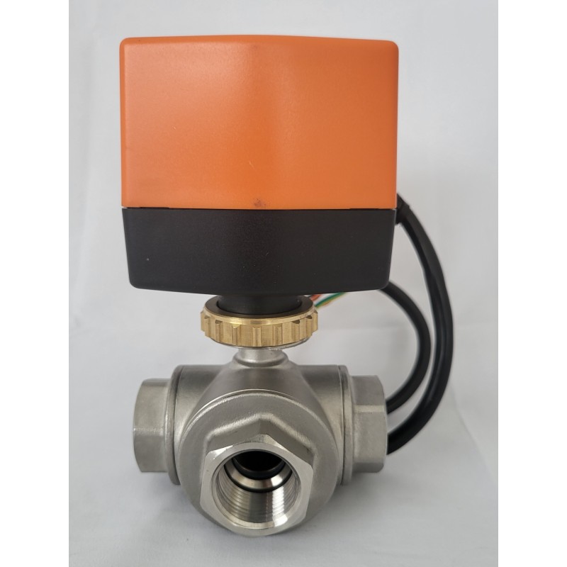 3-WAY ZONE VALVE, 3/4" THREADED, 24V