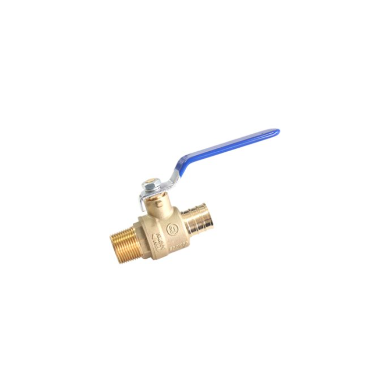 Ball valve brass 3 / 4" male threaded x pex 1"